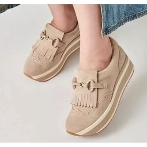 Dolce Vita Jhax Women's Size 7.5 Tan / Beige Sneakers